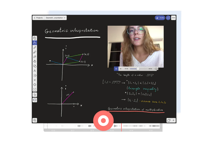 screenshot of Explain Everything